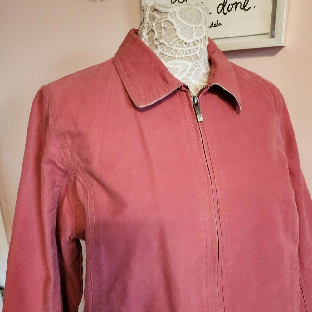 LKNW Dri Duck for her womans Pink Coat jacket Large pink - Picture 2 of 9